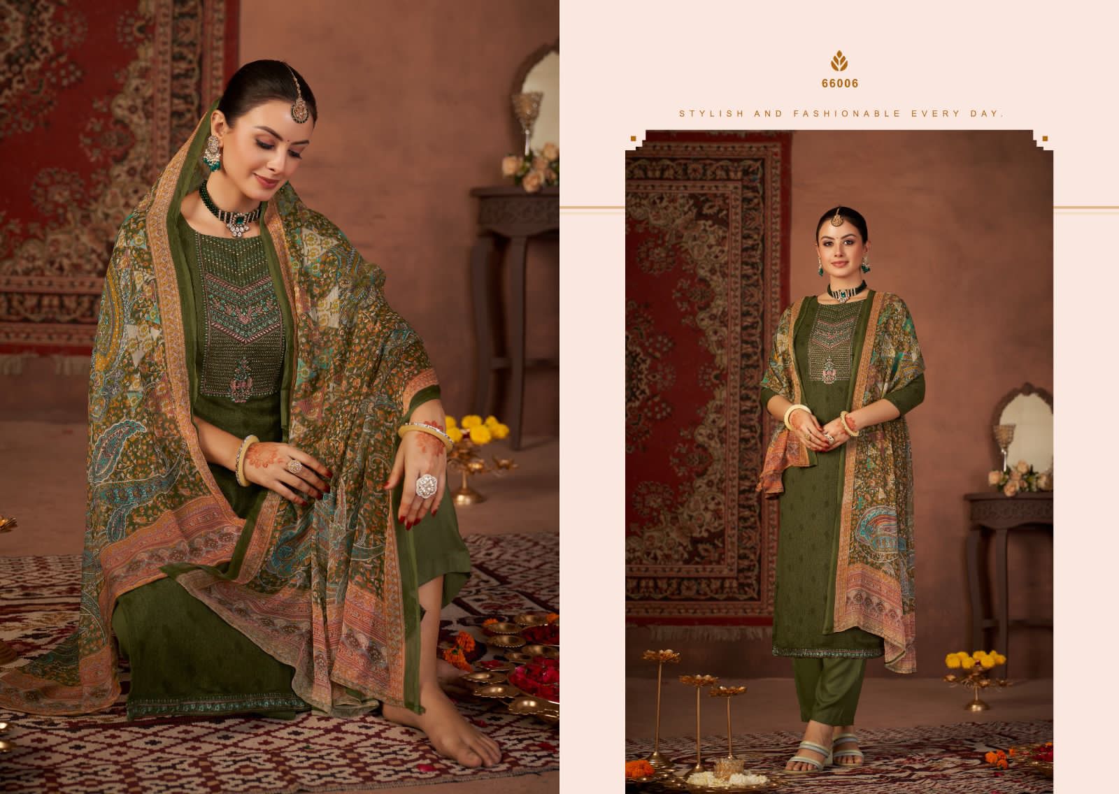 Trishaa Siyoni Pashmina Suits