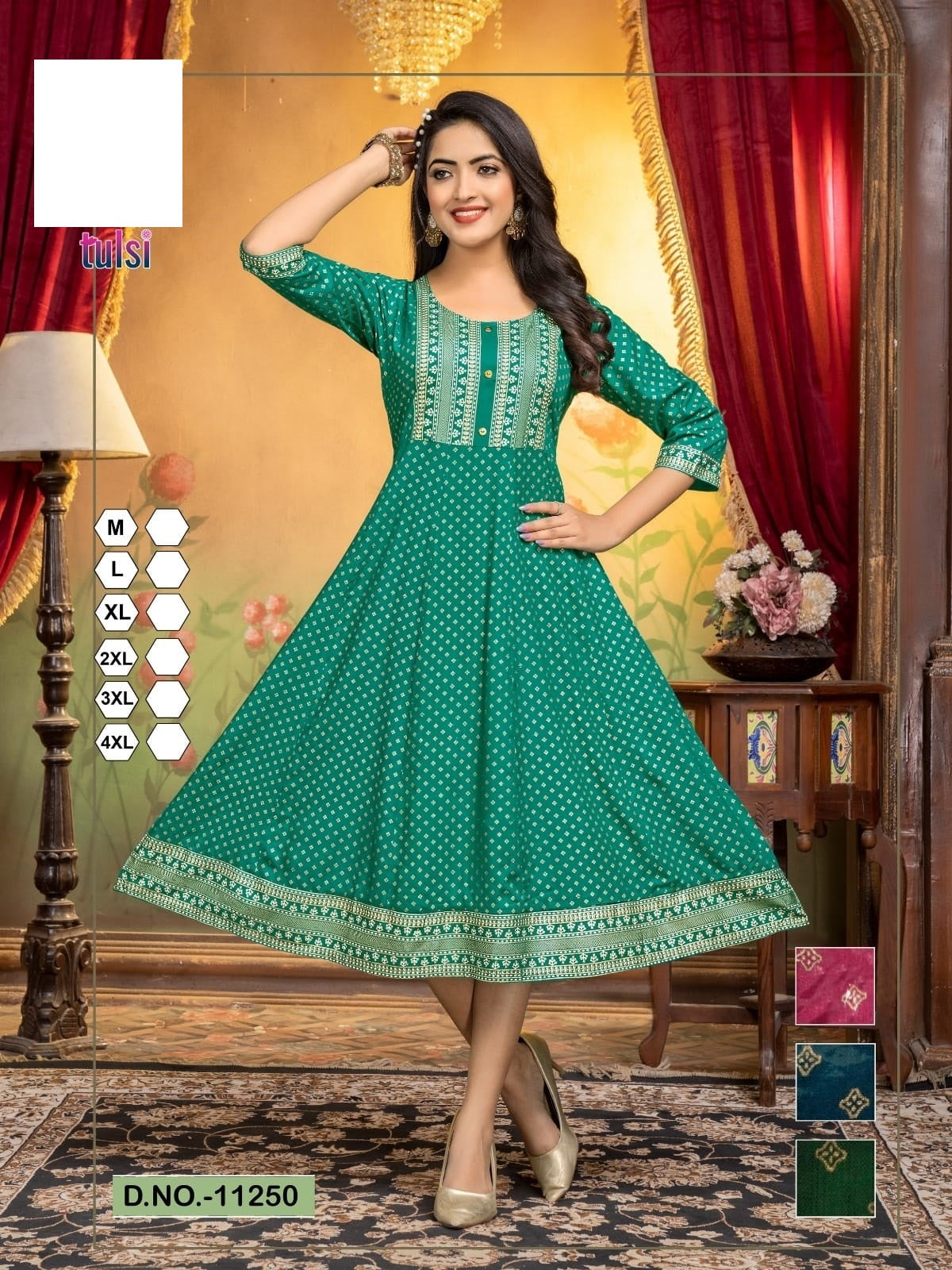 Tulsi Zoya Anarkali Kurtis