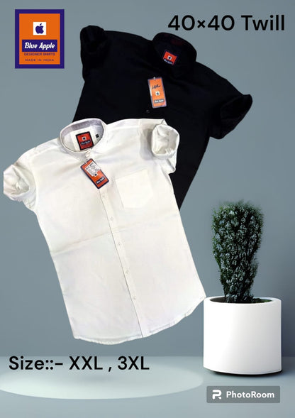 Twill 1512 Blue Apple Mens Shirts