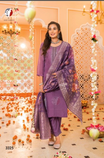 Tyohaar Af Organza Readymade Pant Style Suits