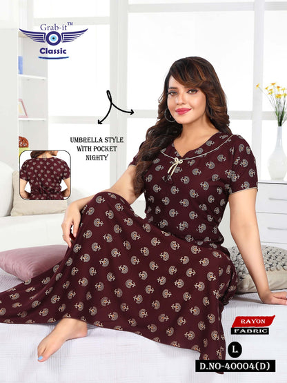 Umbrella 1811 Grab It Night Gowns