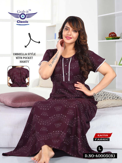 Umbrella 1811 Grab It Night Gowns