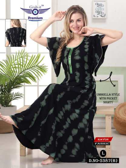 Umbrella 2211 Grab It Rayon Night Gowns