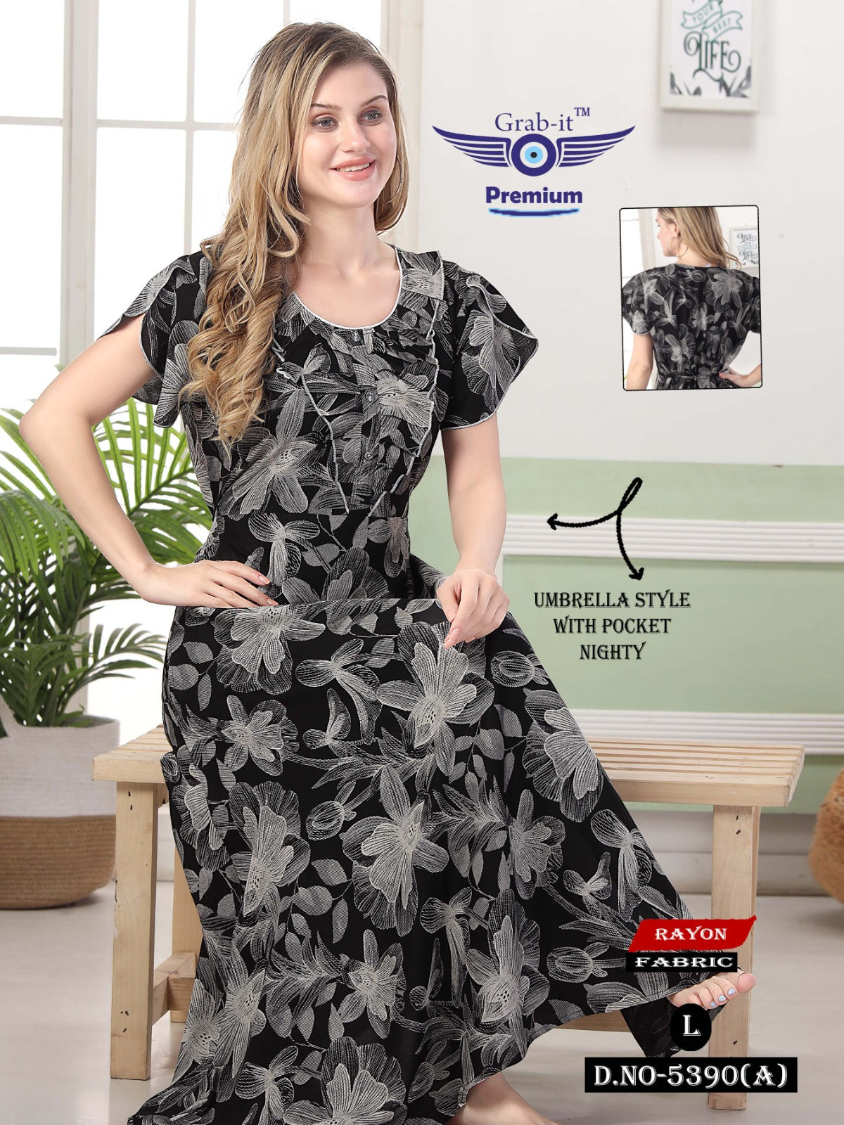 Umbrella Style 1106 Grab It Night Gowns