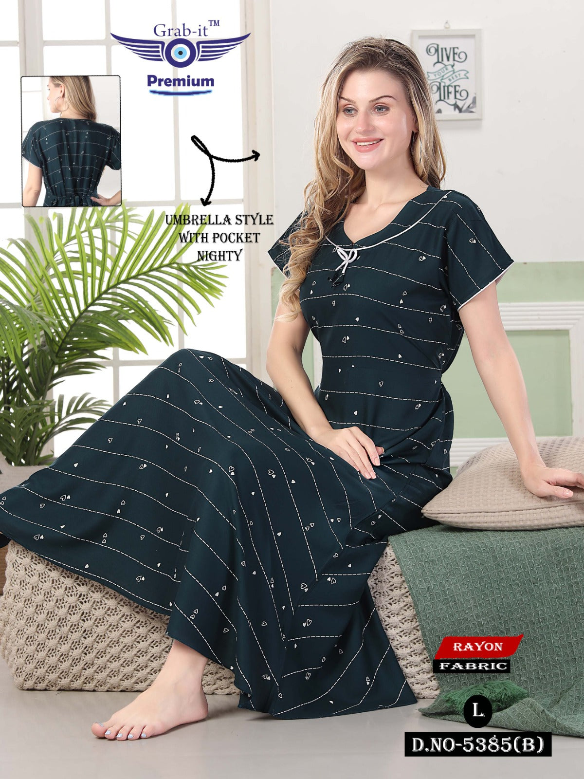 Umbrella Style 1106 Grab It Night Gowns