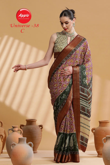Universe 38 Apple Sarees