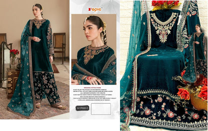 V 17022 Fepic Velvet Suits