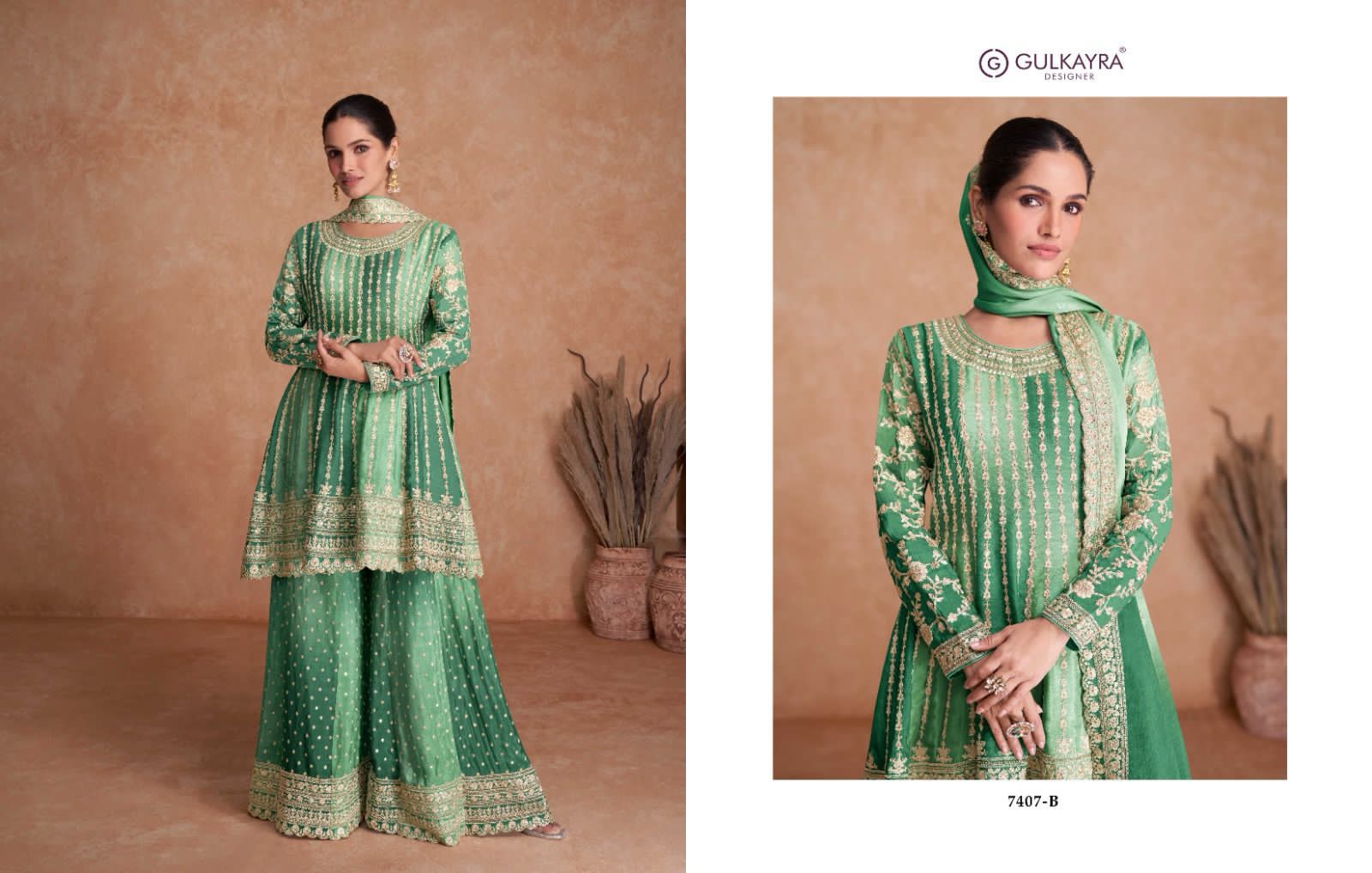 Vaani Vol 2 Gulkayra Designer Chinon Readymade Suits