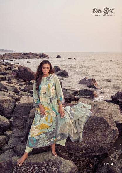 वारी ओमटेक्स पश्मीना सूट