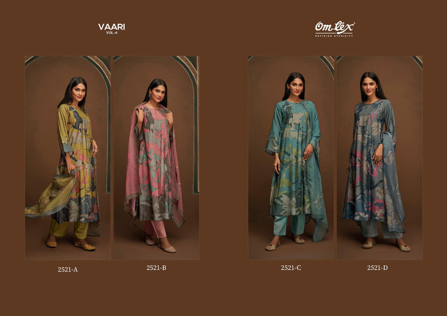 Vaari Vol 4 Omtex Pashmina Suits