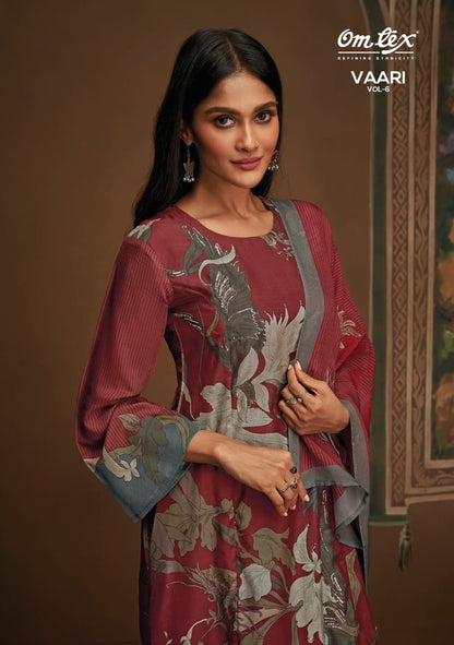Vaari Vol 6 Omtex Pashmina Suits
