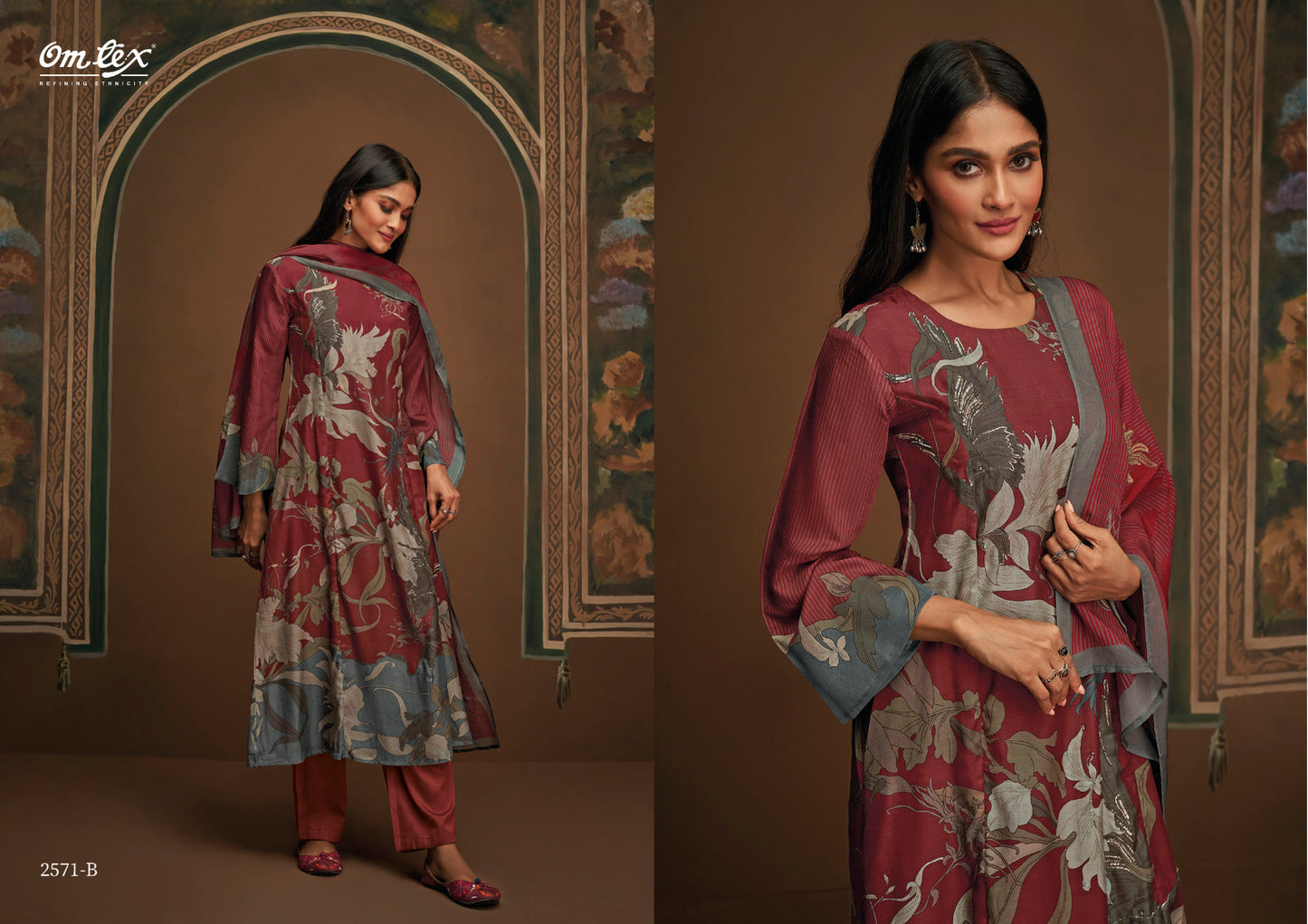 Vaari Vol 6 Omtex Pashmina Suits