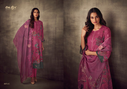 Vaari Vol Xi Omtex Muslin Pant Style Suits