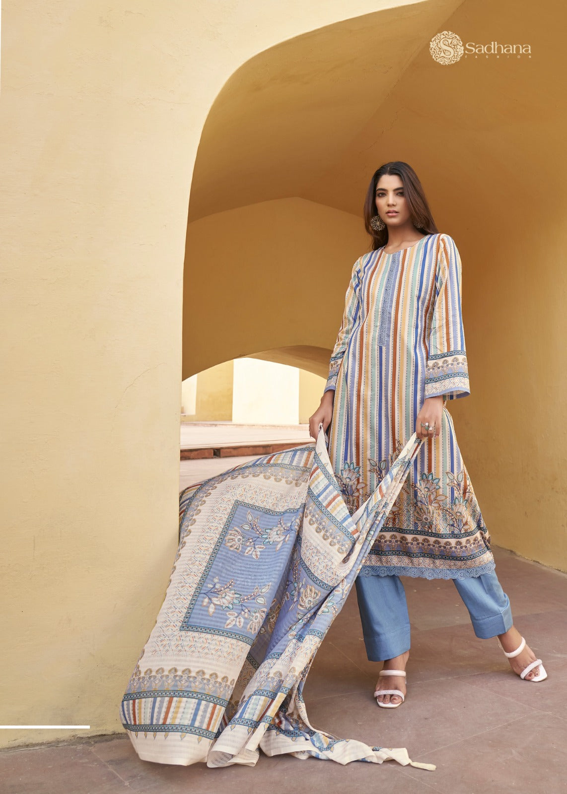 Vaibhavi Sadhana Pure Jam Pant Style Suits