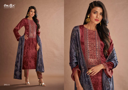 Vaidehi Omtex Velvet Suits