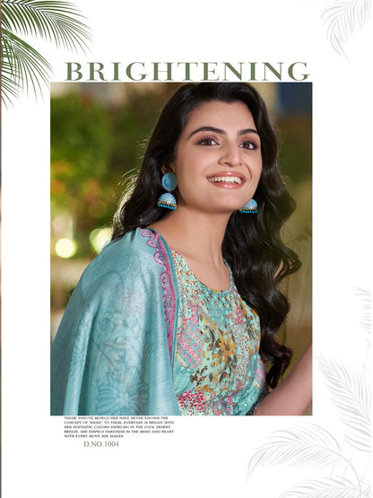 Vaman Parra Studio Modal Chanderi Readymade Pant Style Suits
