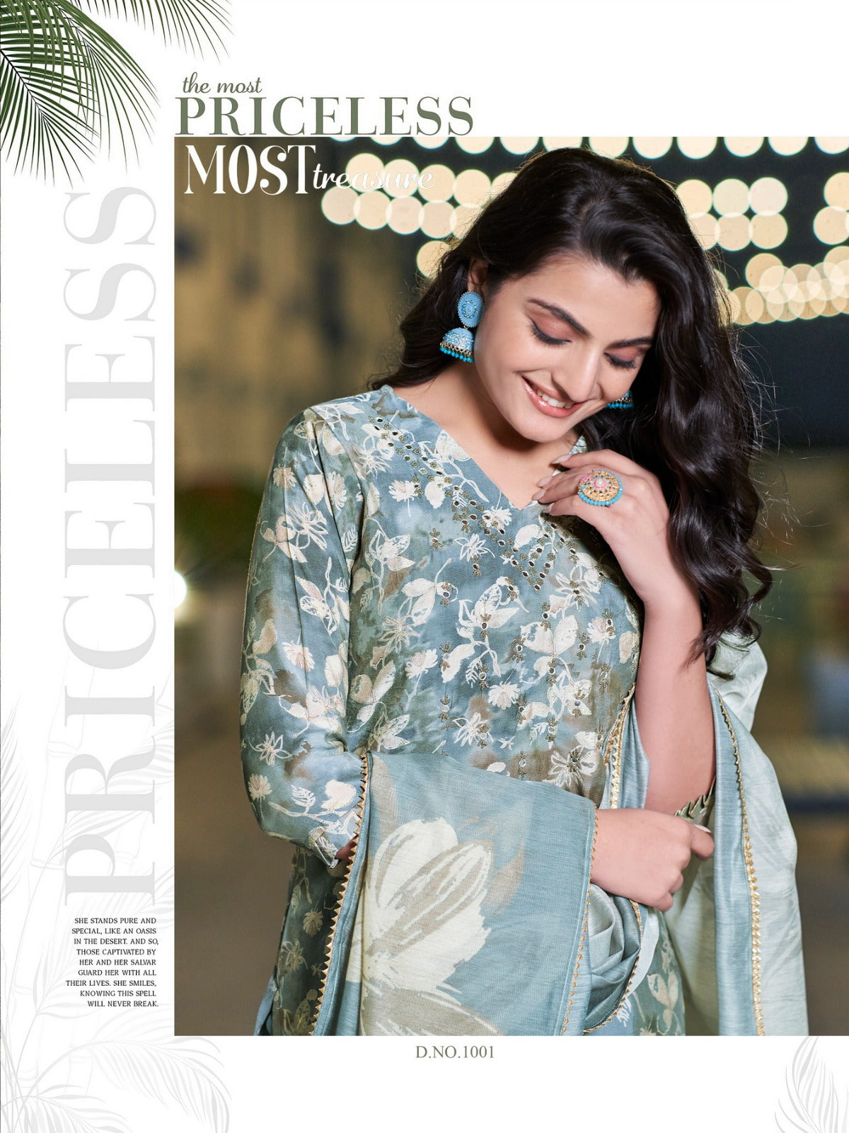 Vaman Parra Studio Modal Chanderi Readymade Pant Style Suits