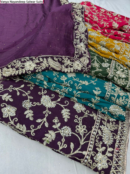 Vanya Nayandeep Natural Crape Salwar Suits