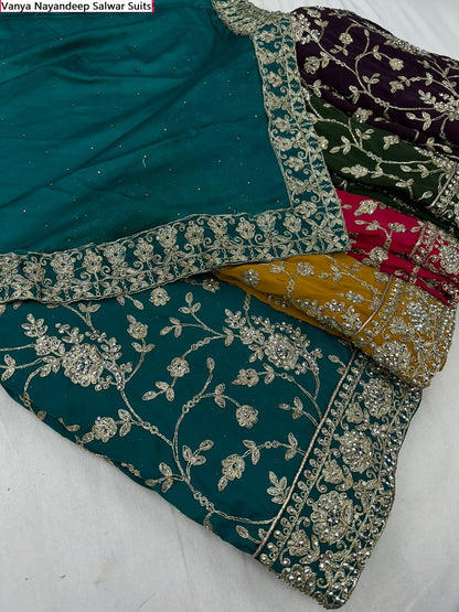 Vanya Nayandeep Natural Crape Salwar Suits