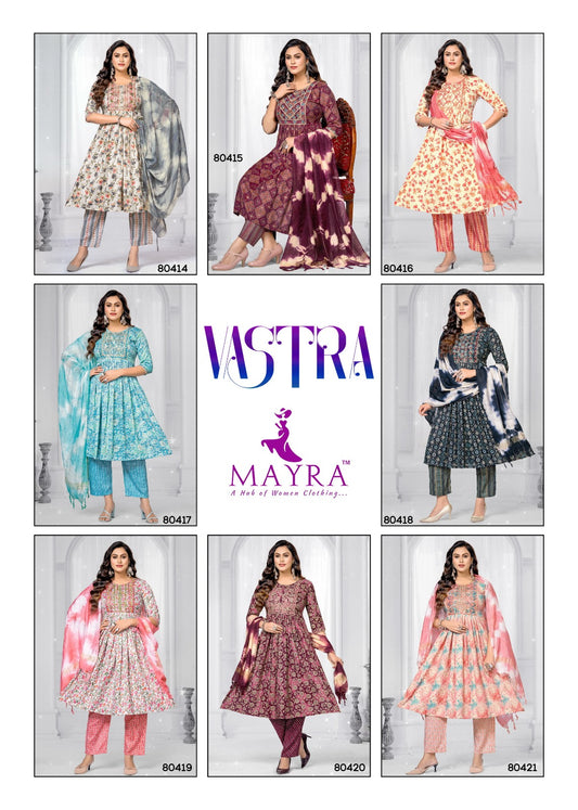 Vastra Colors Mayra Capsule Readymade Pant Style Suits
