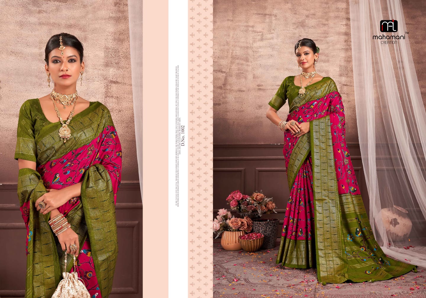 Vasumati Mahamani Creation Sarees