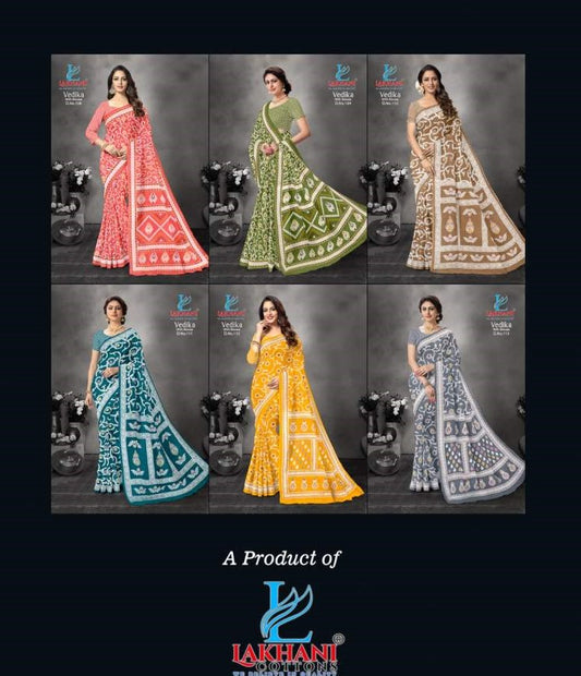 Vedika Lakhani Cotton Sarees