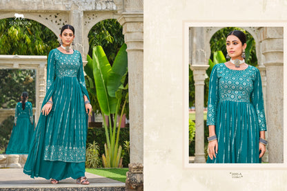 Vedika Senhora Georgette Readymade Plazzo Style Suits