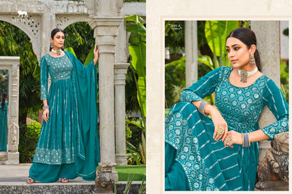 Vedika Senhora Georgette Readymade Plazzo Style Suits