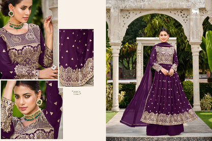 Vedika Senhora Georgette Readymade Plazzo Style Suits