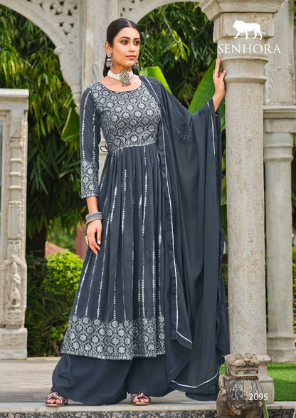 Vedika Senhora Georgette Readymade Plazzo Style Suits