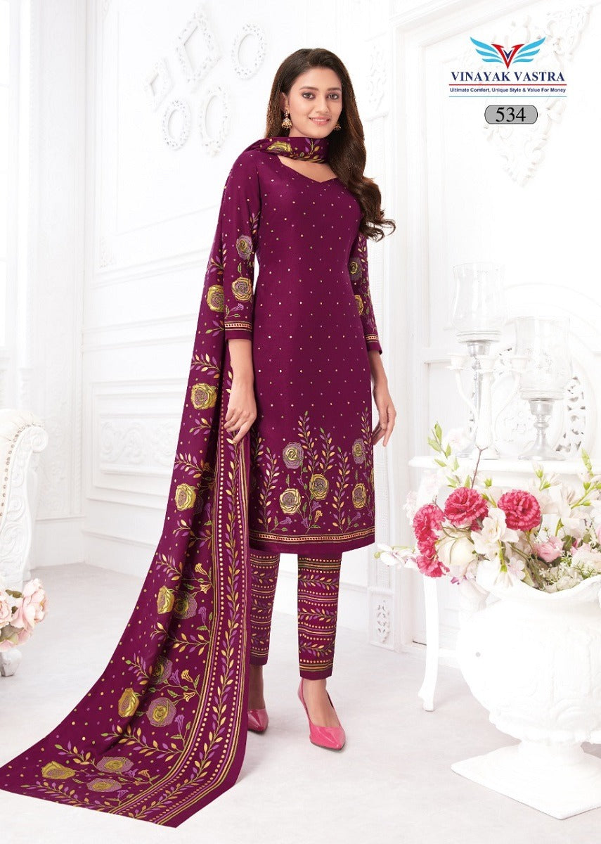 Veer Zaara Vol 5 Vinayak Vastra Pant Style Suits