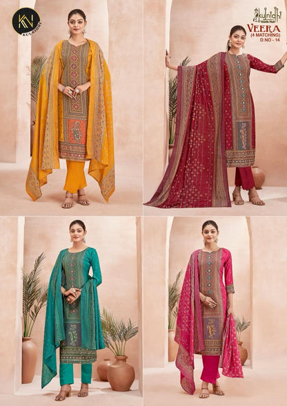 Veera Kulnidhi Viscose Pant Style Suits