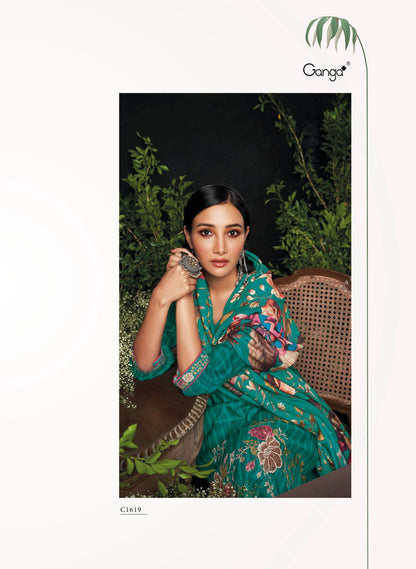 Venya Ganga Pashmina Suits