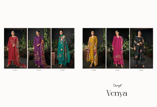 Venya Ganga Pashmina Suits