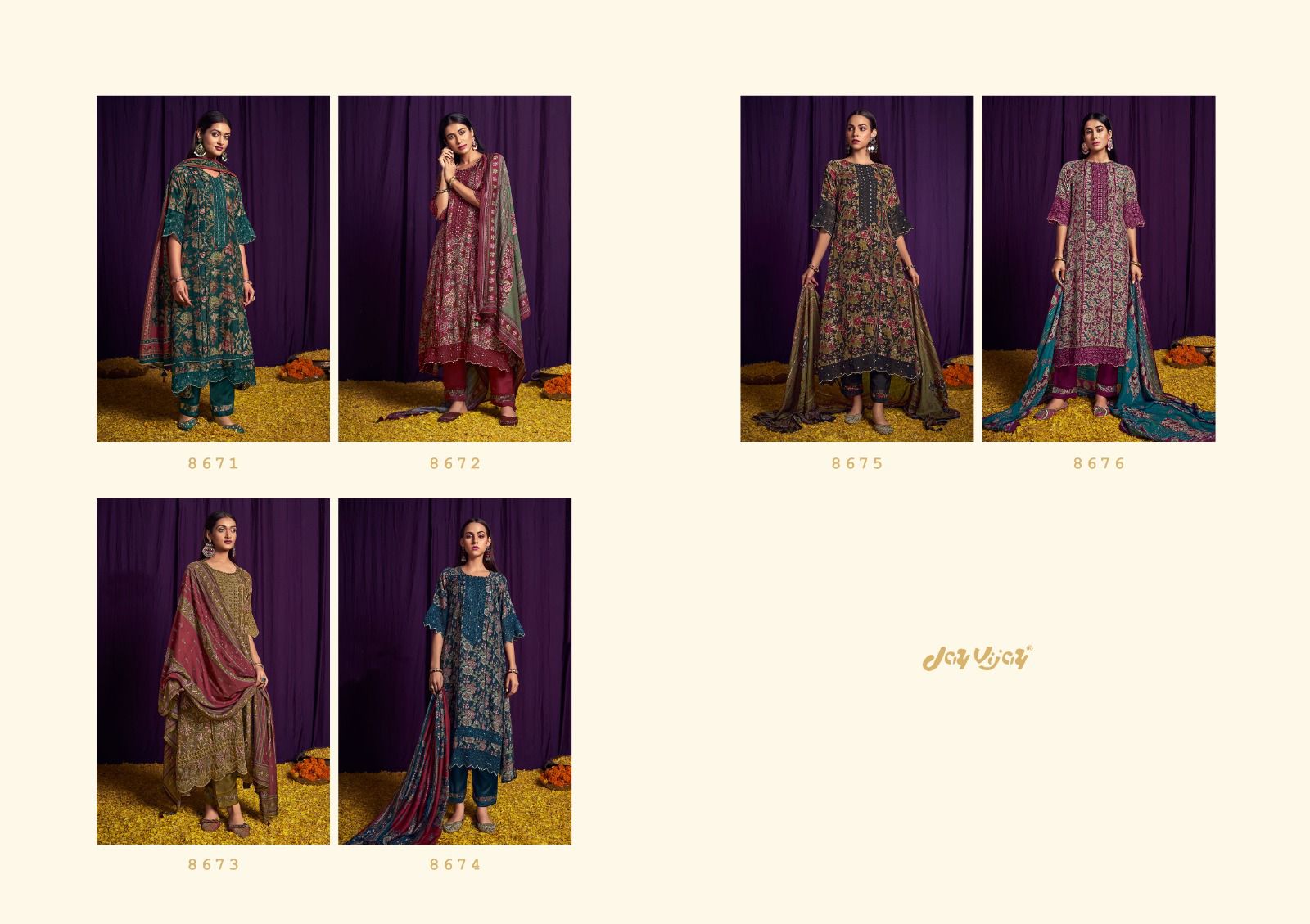 Verity Jay Vijay Bemberg Silk Pant Style Suits