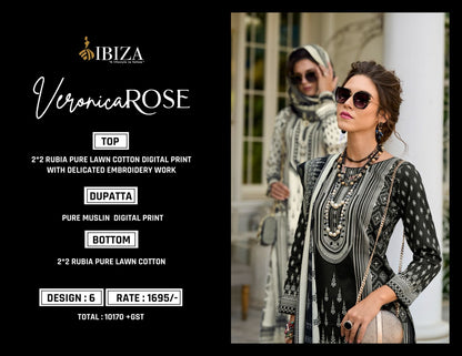 Veronica Rose Ibiza Lawn Cotton Pant Style Suits