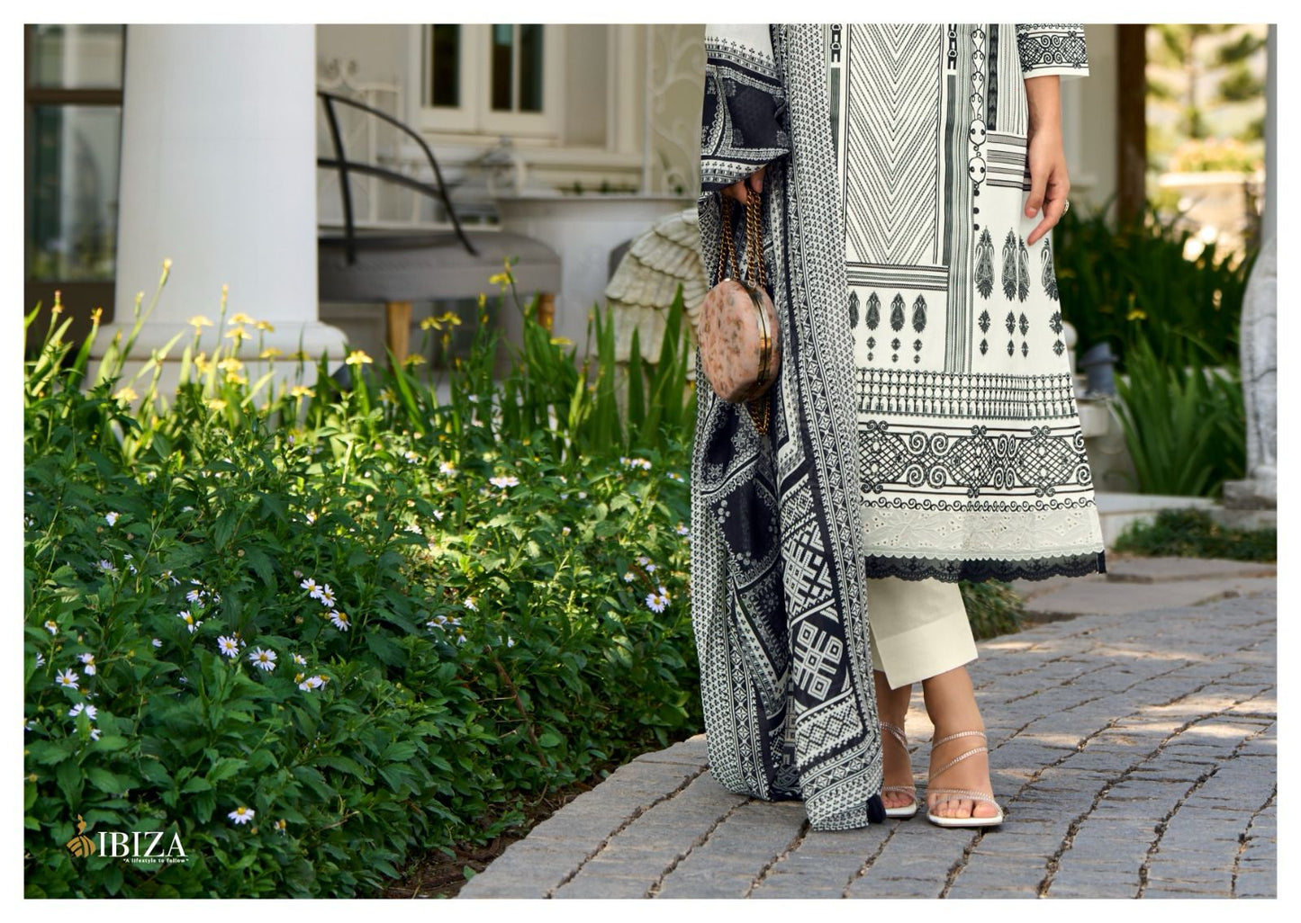 Veronica Rose Ibiza Lawn Cotton Pant Style Suits