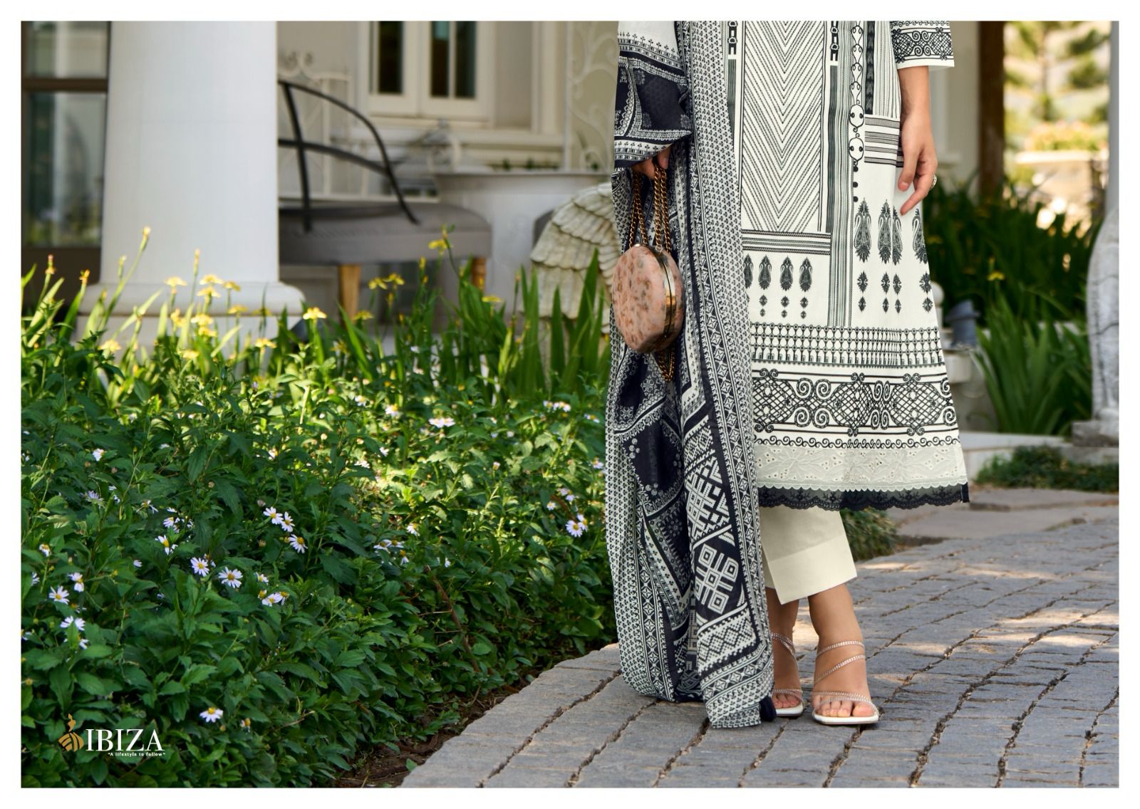 Veronica Rose Ibiza Lawn Cotton Pant Style Suits