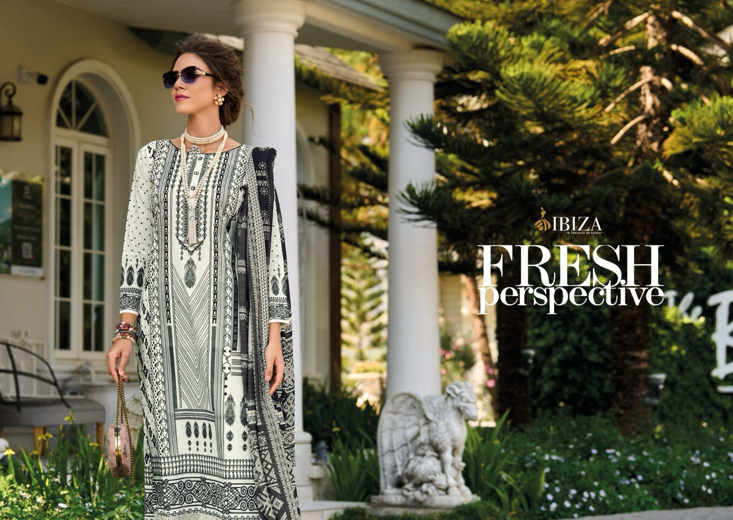 Veronica Rose Ibiza Lawn Cotton Pant Style Suits