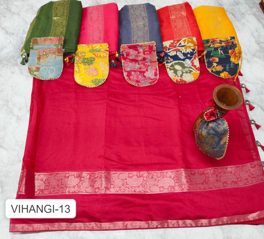 Vihangi-13 Kalpveli Soft Cotton Sarees
