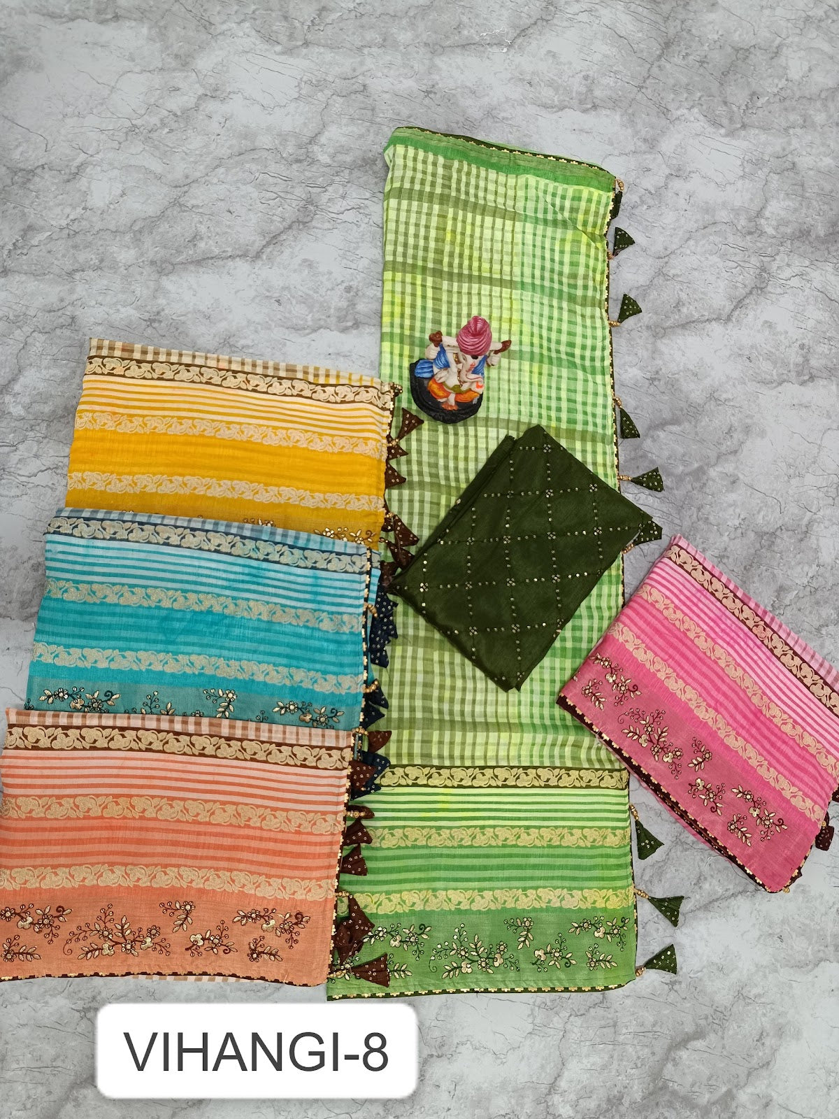 Vihangi 8 Kalpveli Silk Sarees