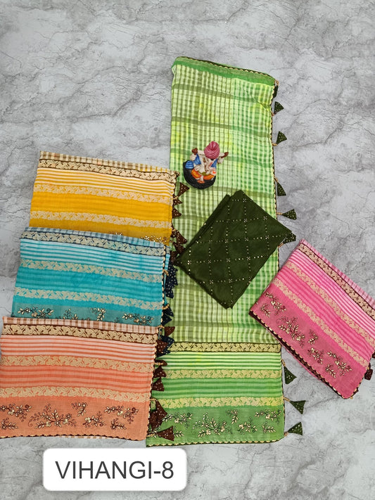 Vihangi 8 Kalpveli Silk Sarees