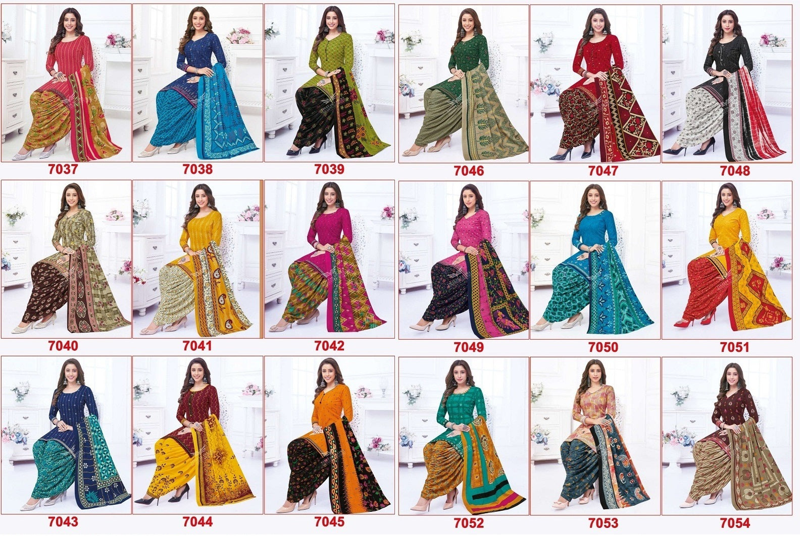 Vijayta Vol 1 Vinayak Vastra Cotton Dress Material
