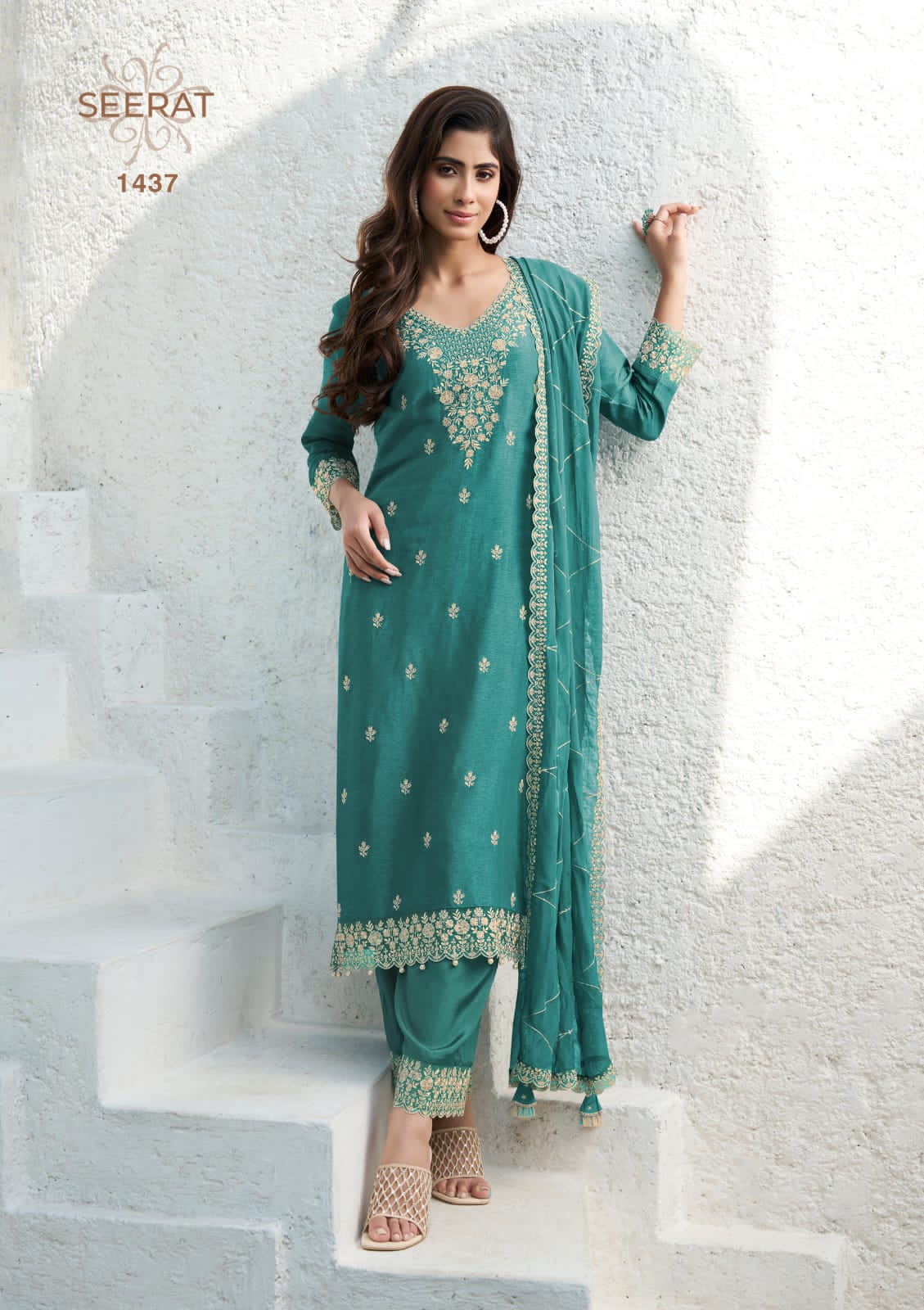 Vinay Combo Set Seerat Readymade Pant Style Suits