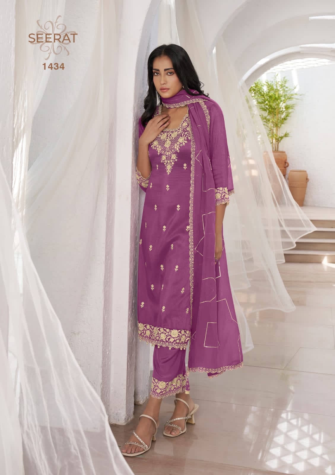 Vinay Combo Set Seerat Readymade Pant Style Suits