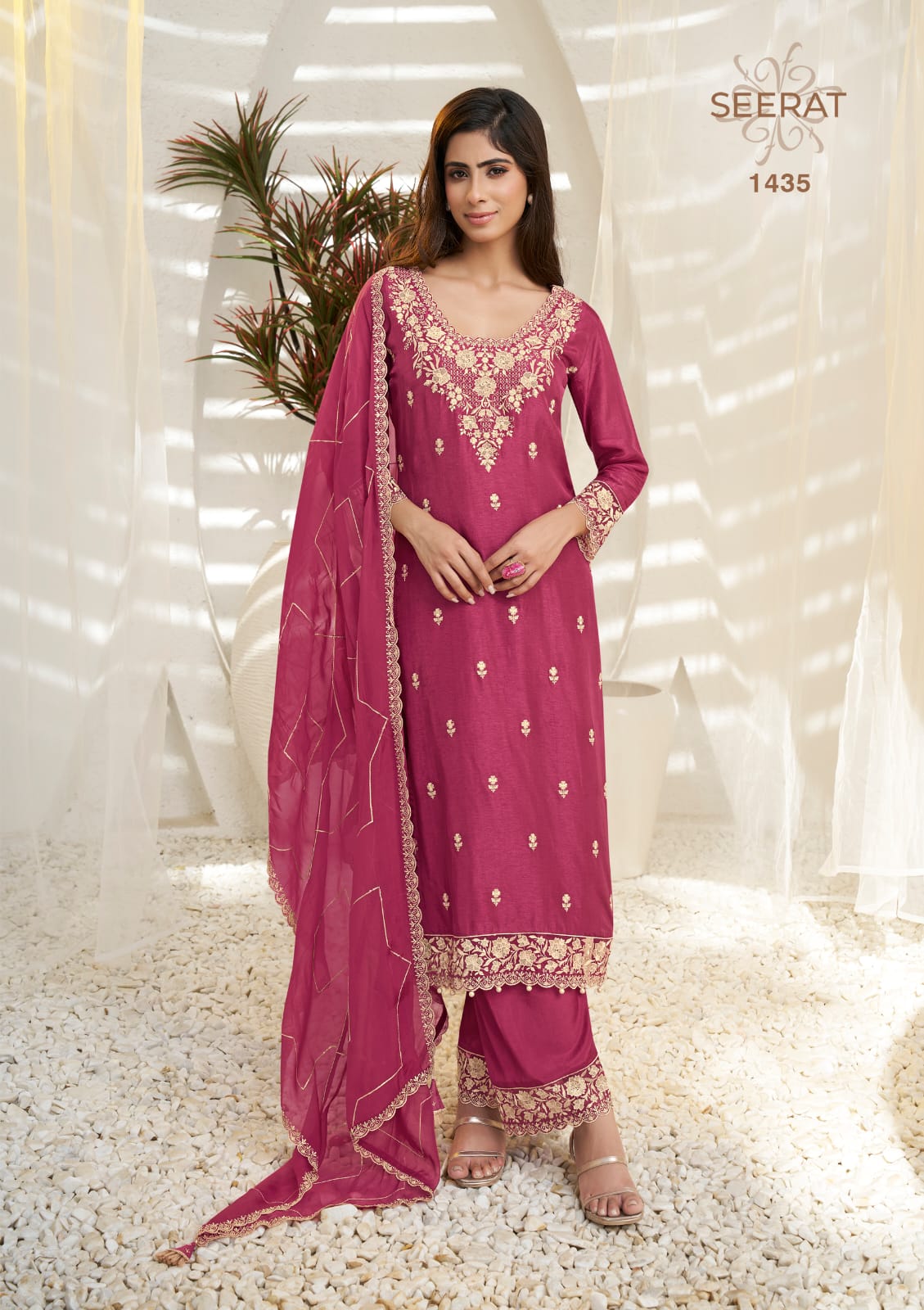 Vinay Combo Set Seerat Readymade Pant Style Suits