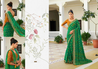 Vishala 5D Designer Chiffon Sarees