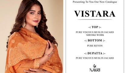 Vistara Naari Muslin Plazzo Style Suits