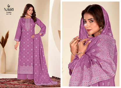 Vistara Naari Muslin Plazzo Style Suits