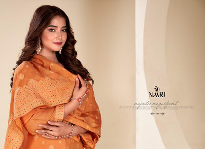 Vistara Naari Muslin Plazzo Style Suits